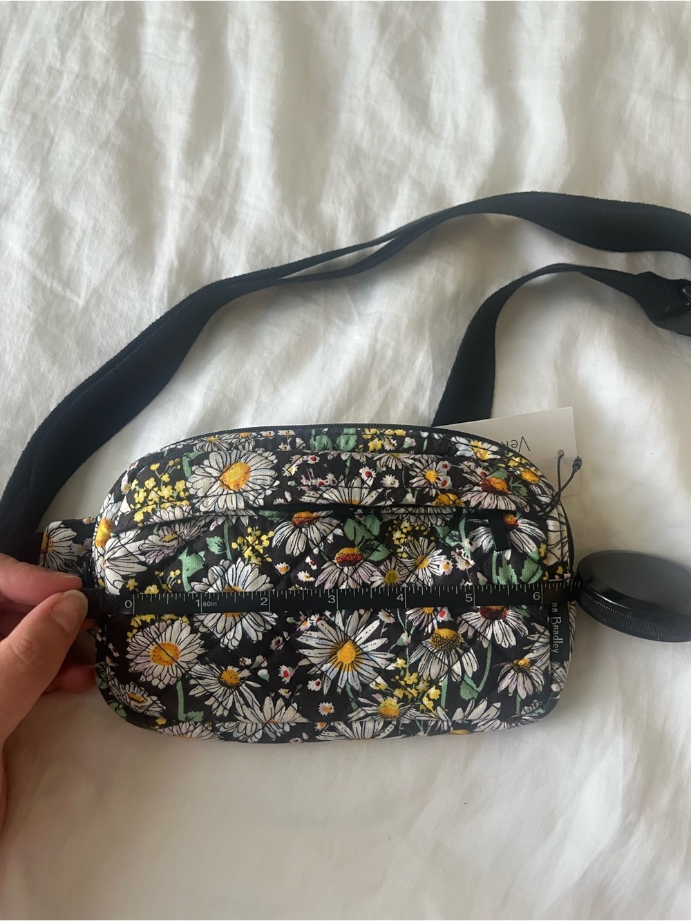 NWT Vera Bradley Mini Belt Bag in Cotton Daisies - Picture 5 of 6